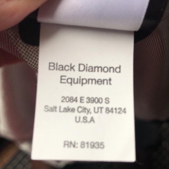 Black Diamond stretch rain shell - Picture 5 of 6